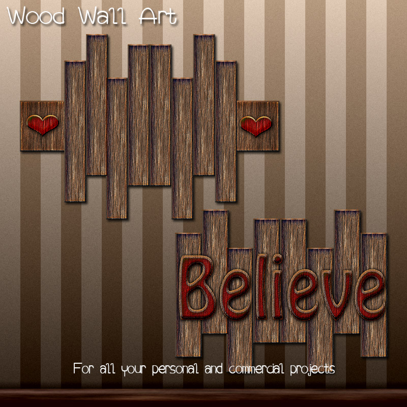 Wood Wall Art by N/A