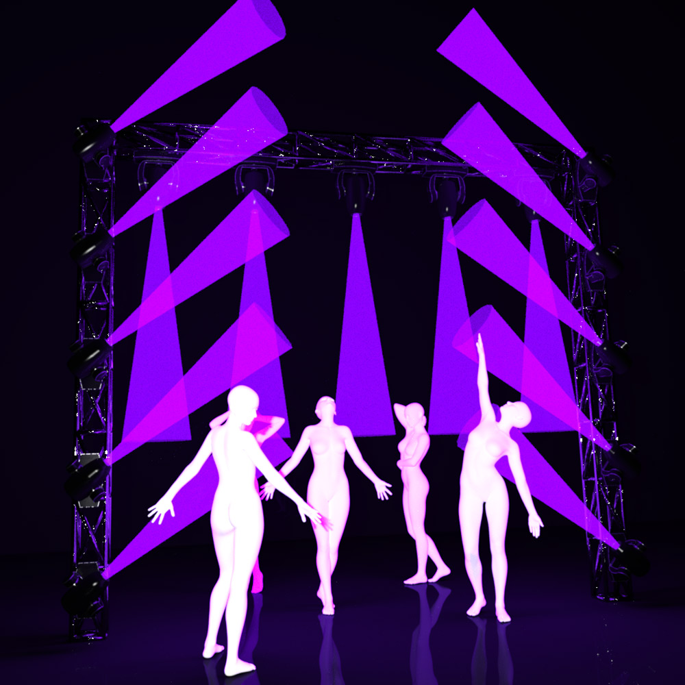 Concert Lighting for DS Iray by N/A