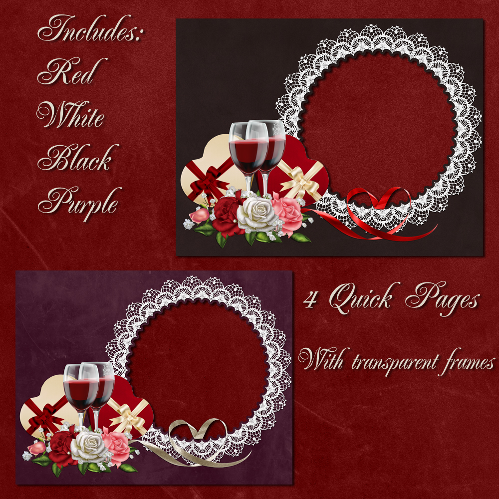 Uthena's Happy Valentine's Day Graphic Resource by N/A