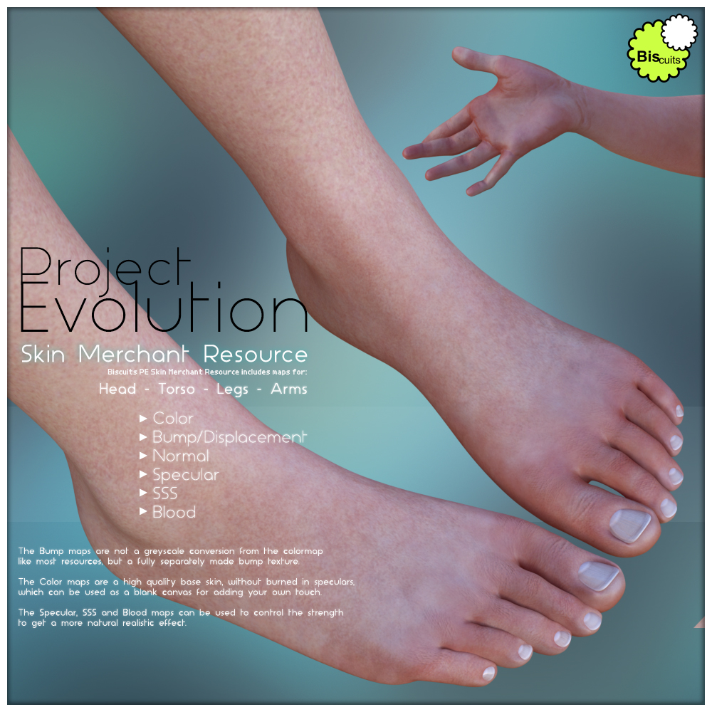 Biscuits Project Evolution PE Skin Merchant Resource by N/A