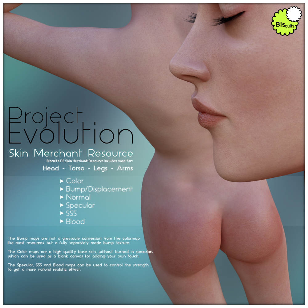 Biscuits Project Evolution PE Skin Merchant Resource by N/A