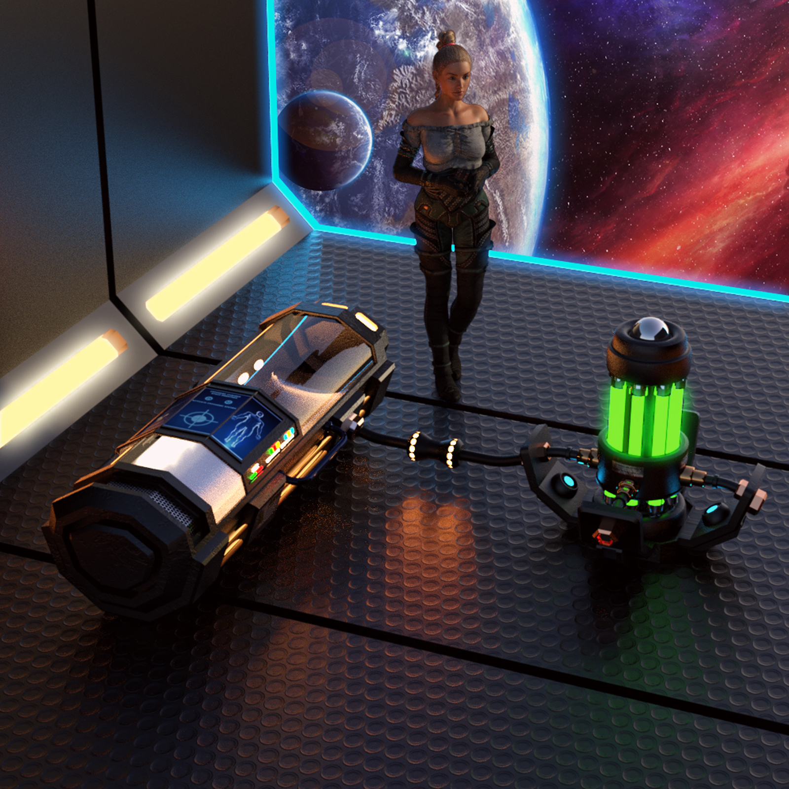 Sci Fi Stasis Pod by N/A
