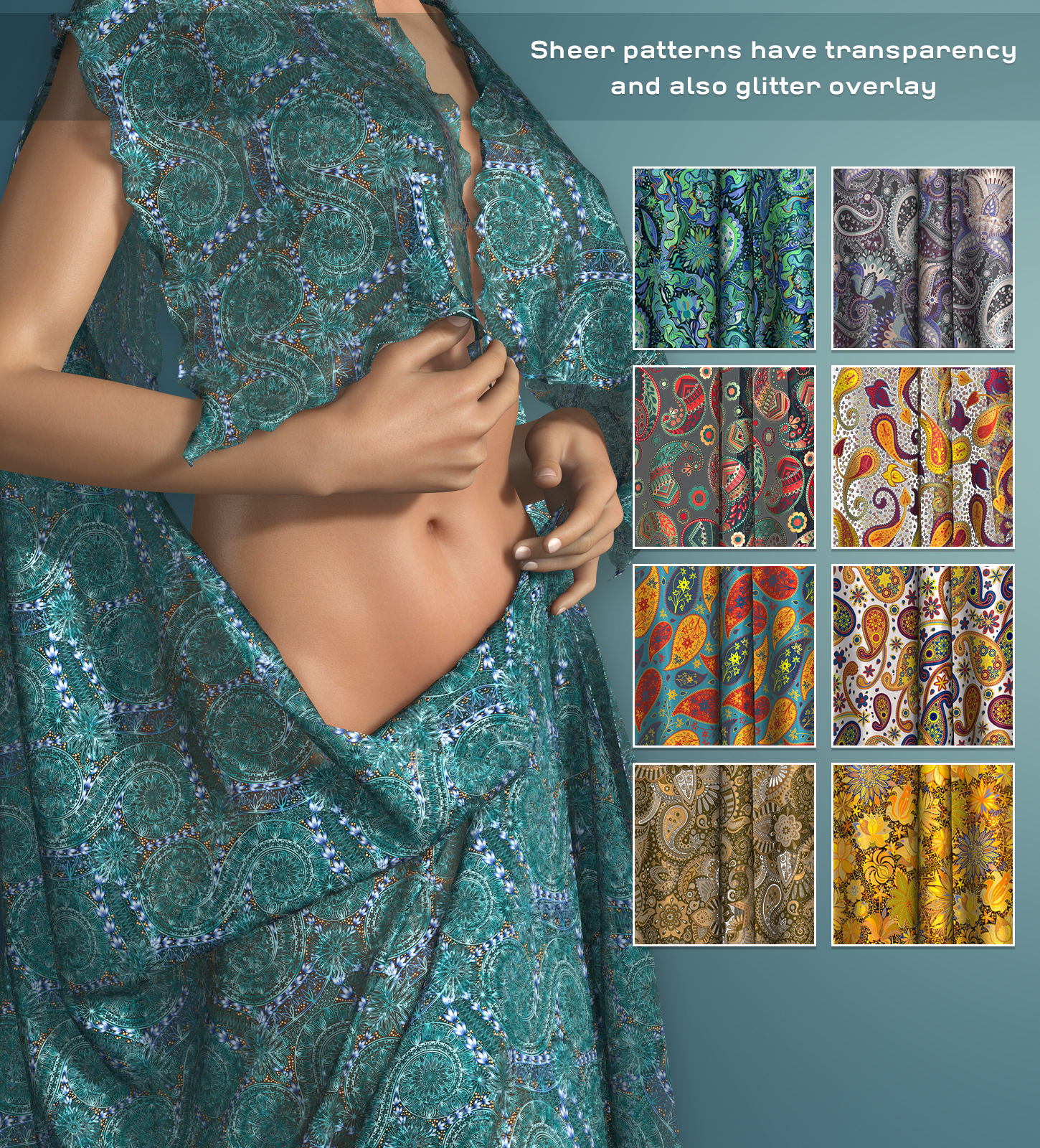 Poser - Paisley Prints by N/A