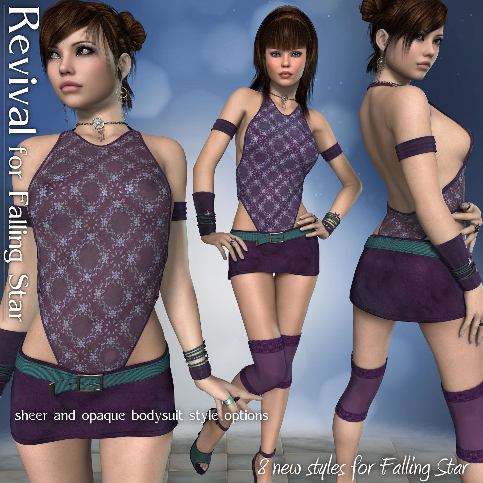Revival for Falling Star V4_Poser by N/A