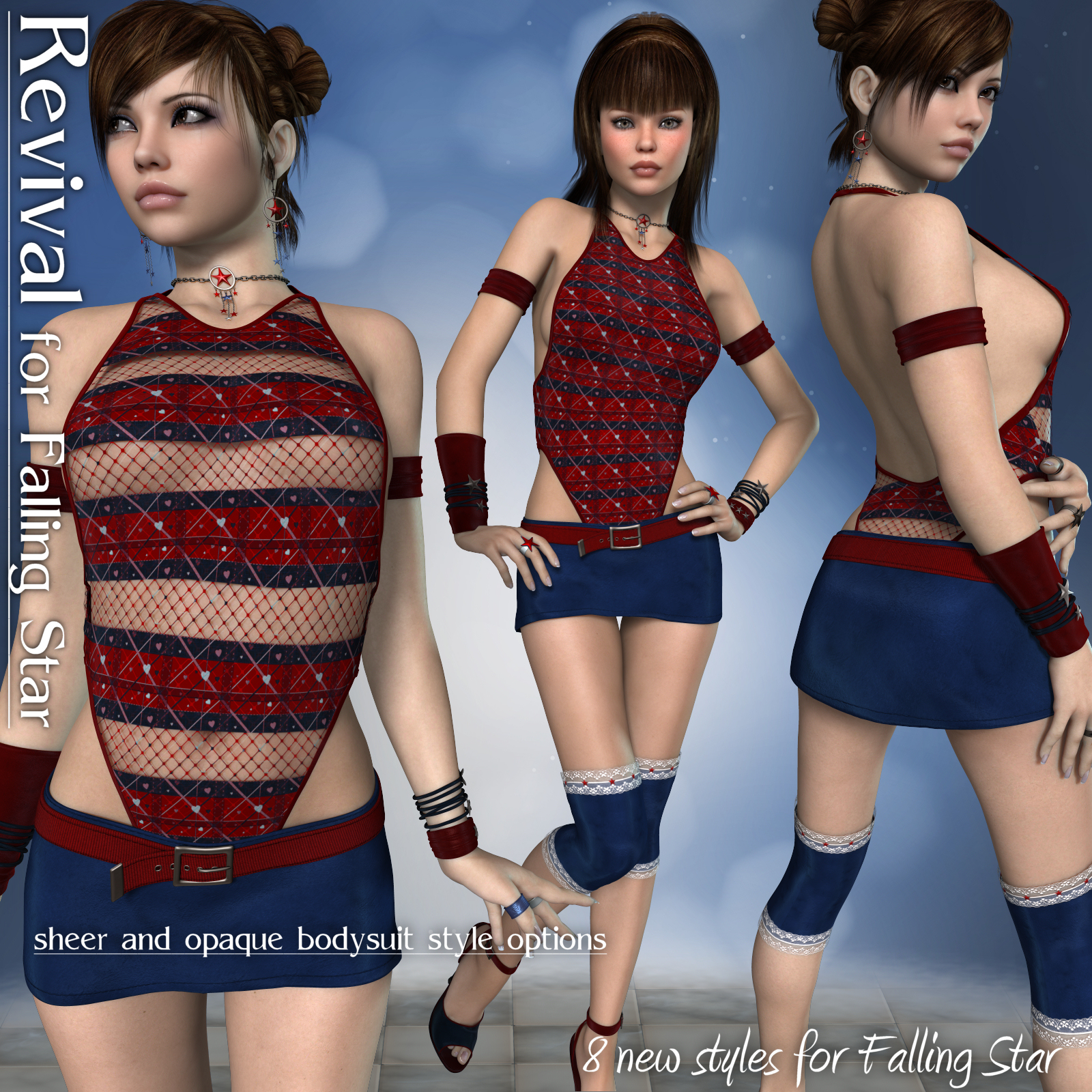 Revival for Falling Star V4_Poser by N/A
