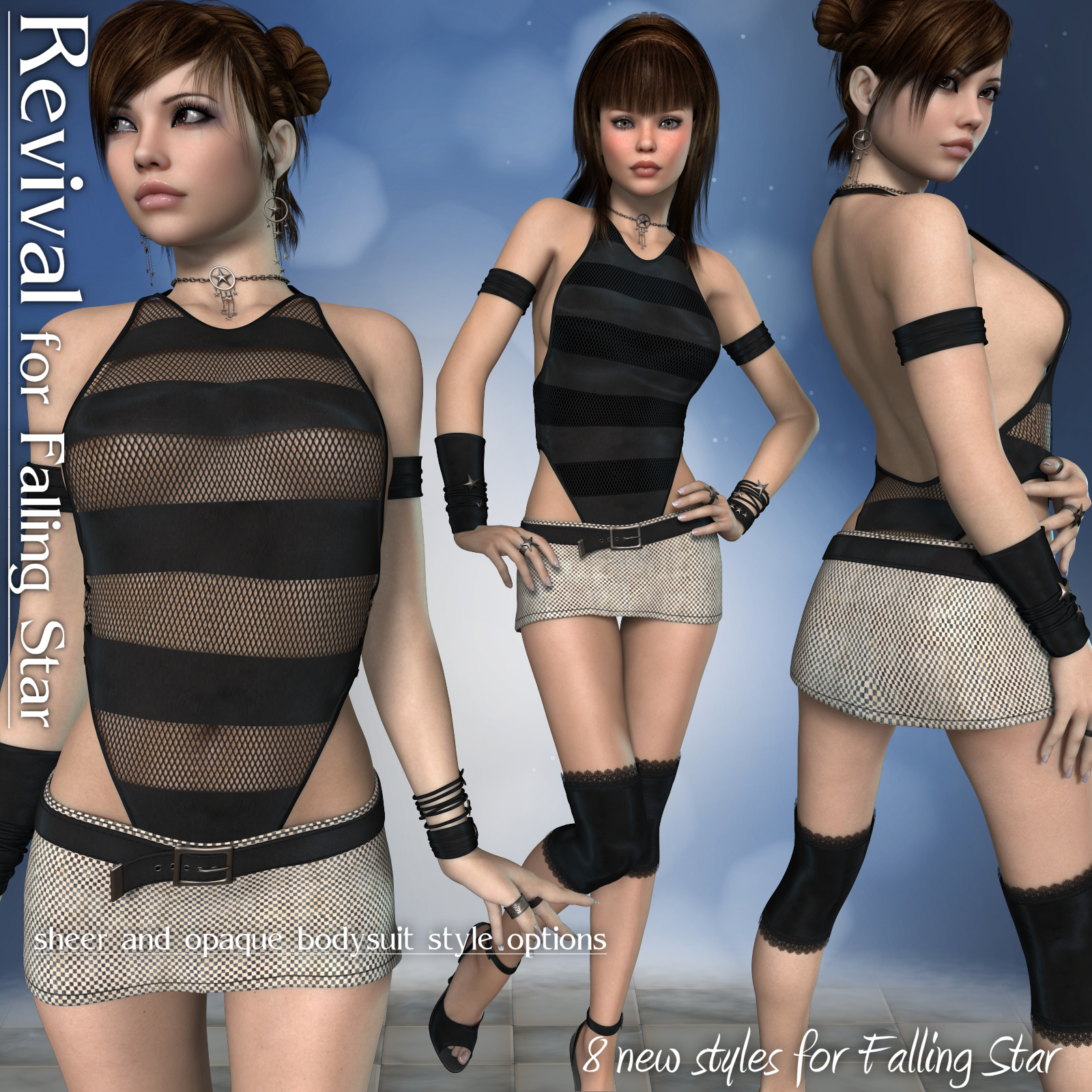 Revival for Falling Star V4_Poser by N/A