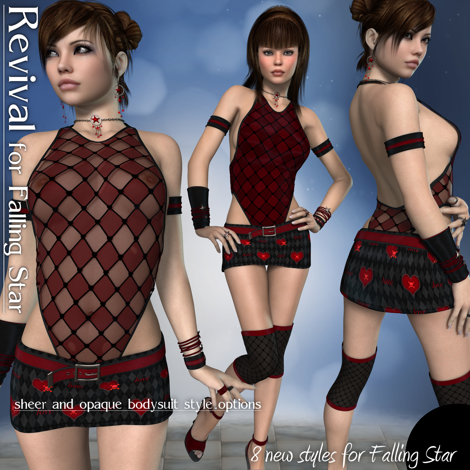 Revival for Falling Star V4_Poser by N/A