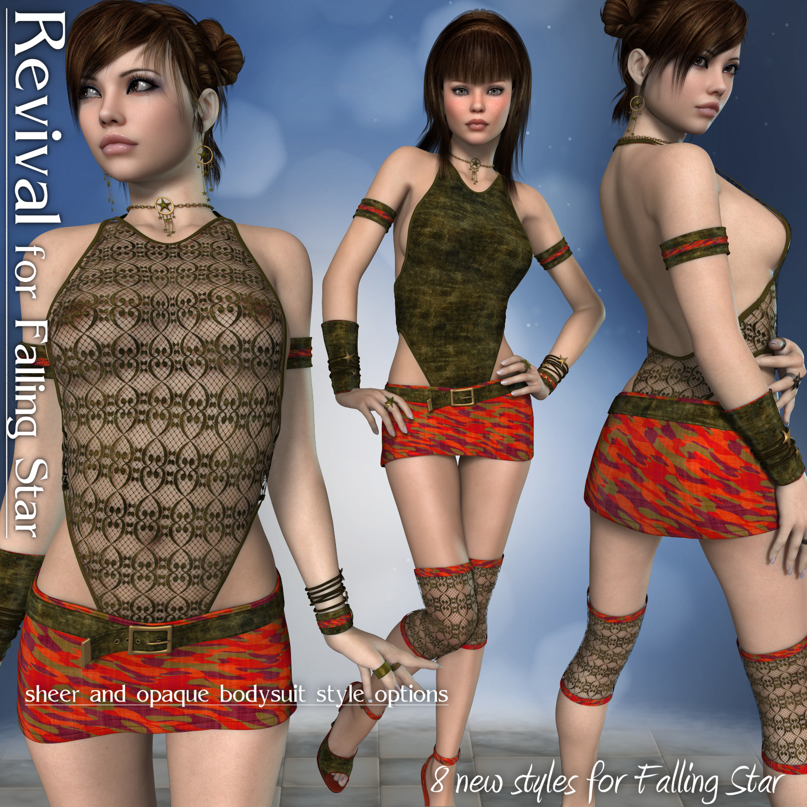 Revival for Falling Star V4_Poser by N/A