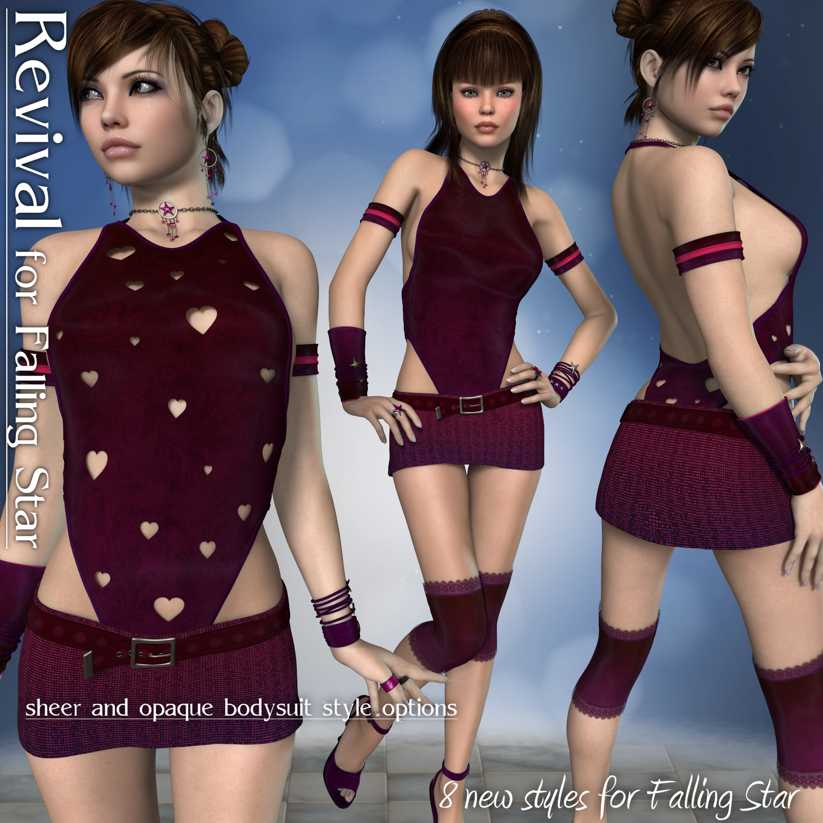 Revival for Falling Star V4_Poser by N/A
