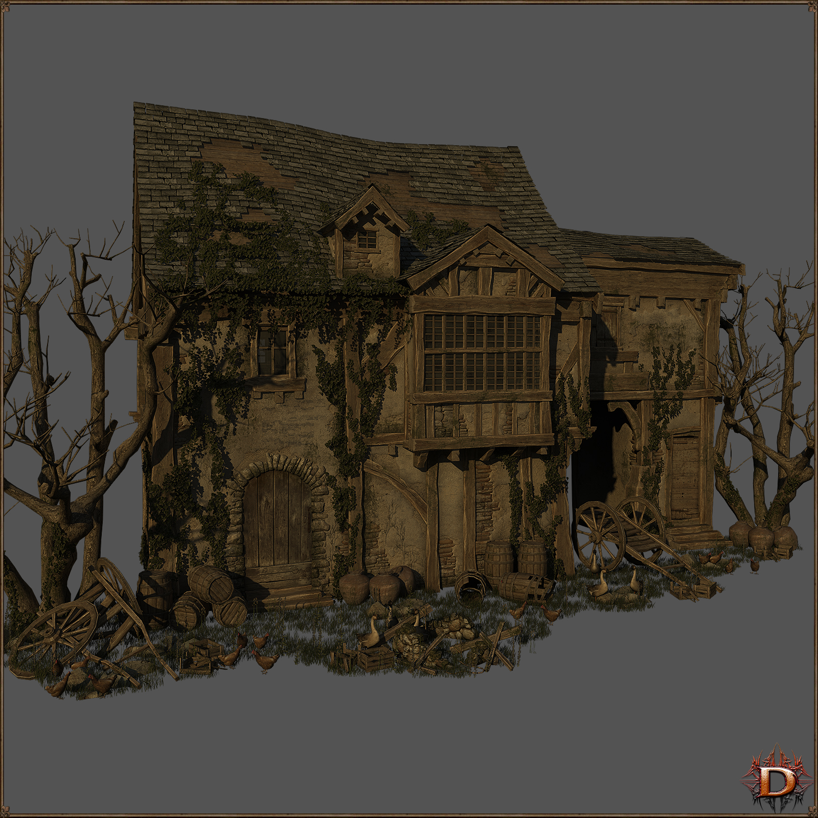 Medieval Town House by N/A