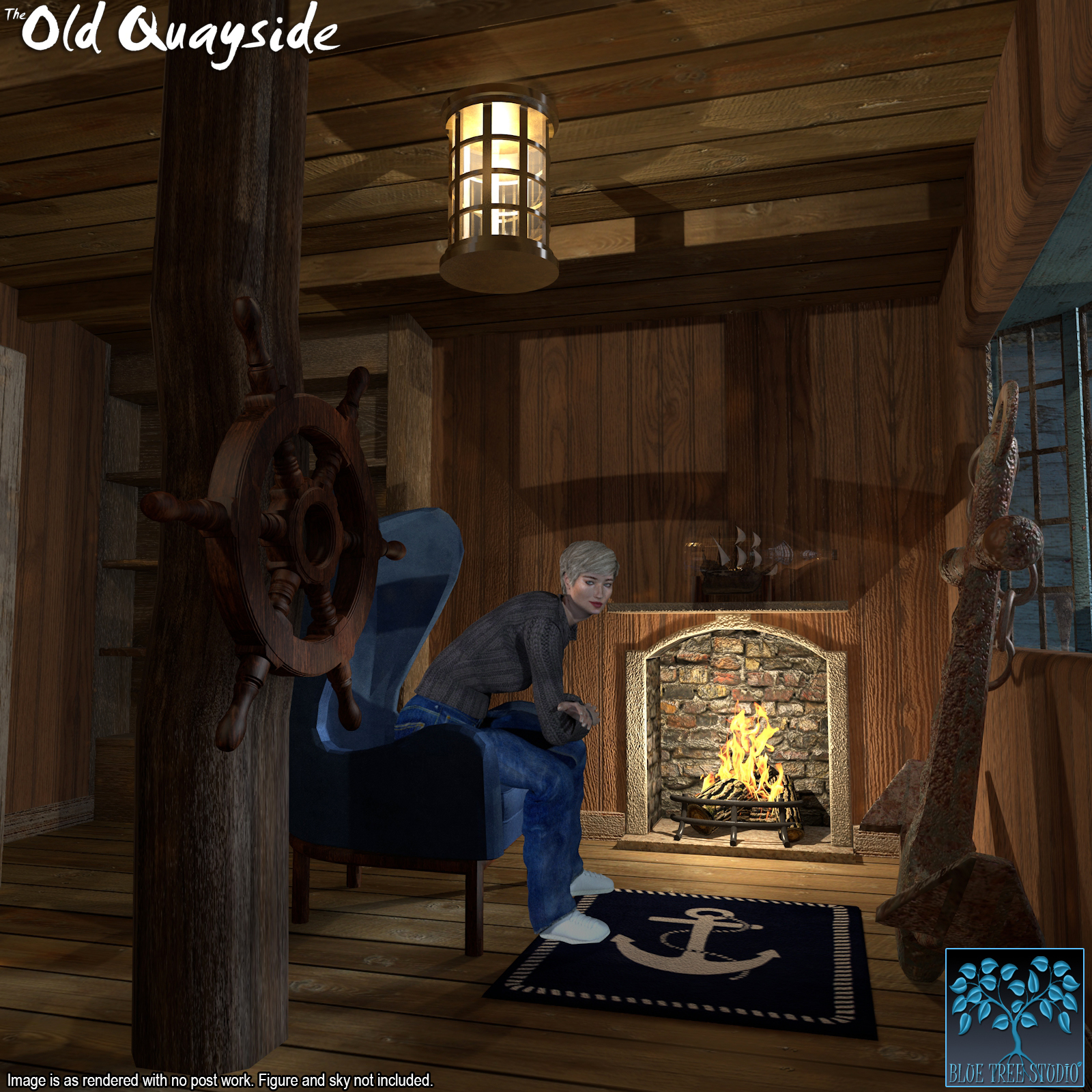 Old Quayside for Poser by N/A