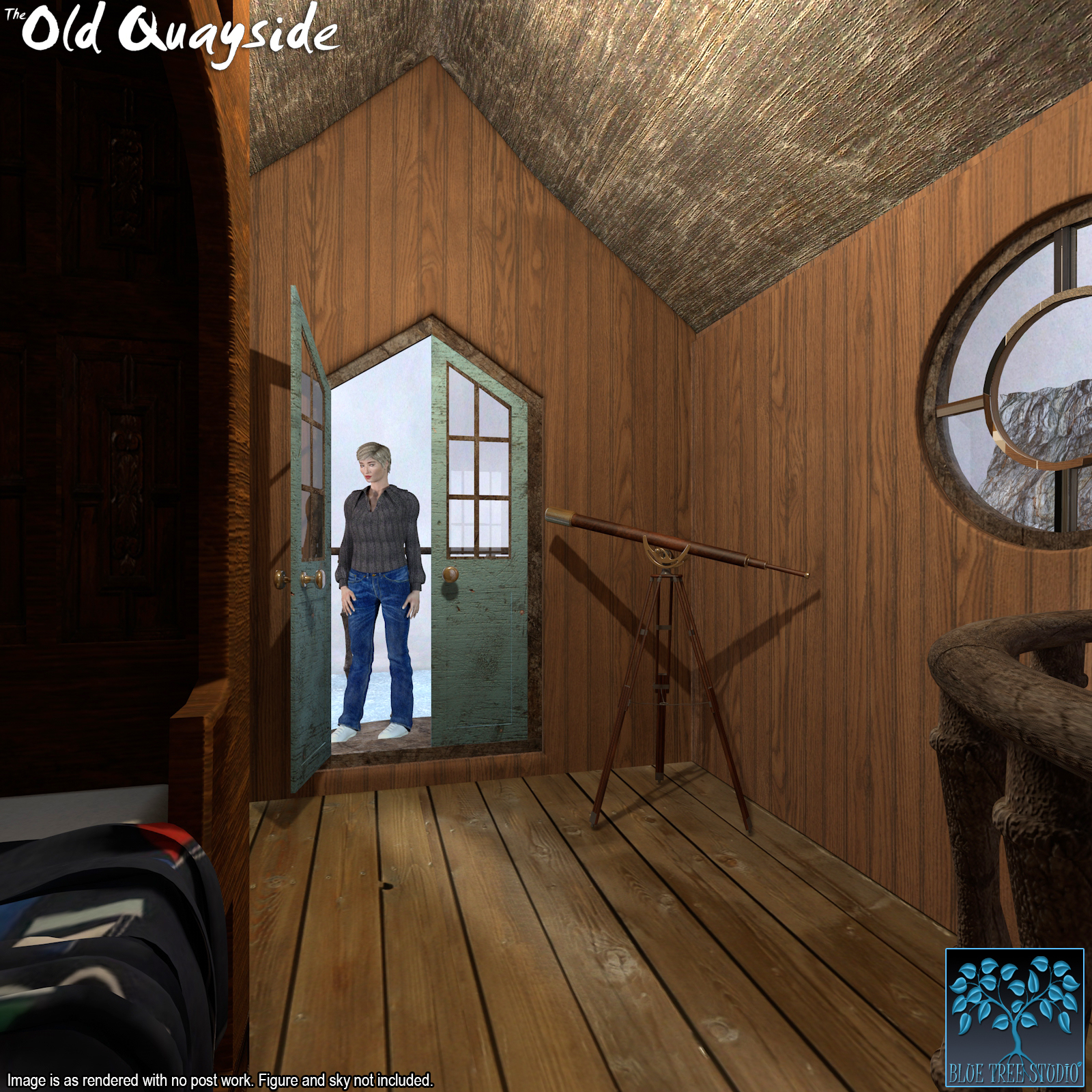 Old Quayside for Poser by N/A