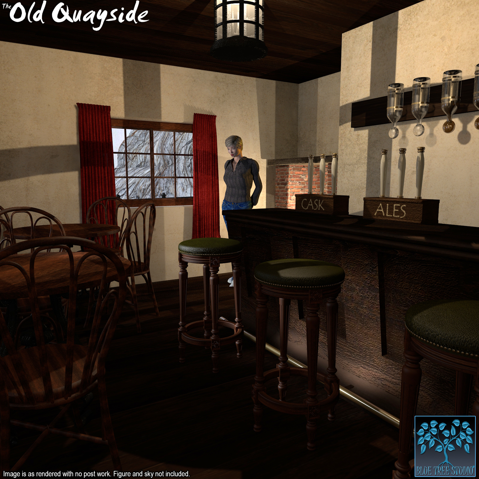 Old Quayside for Poser by N/A