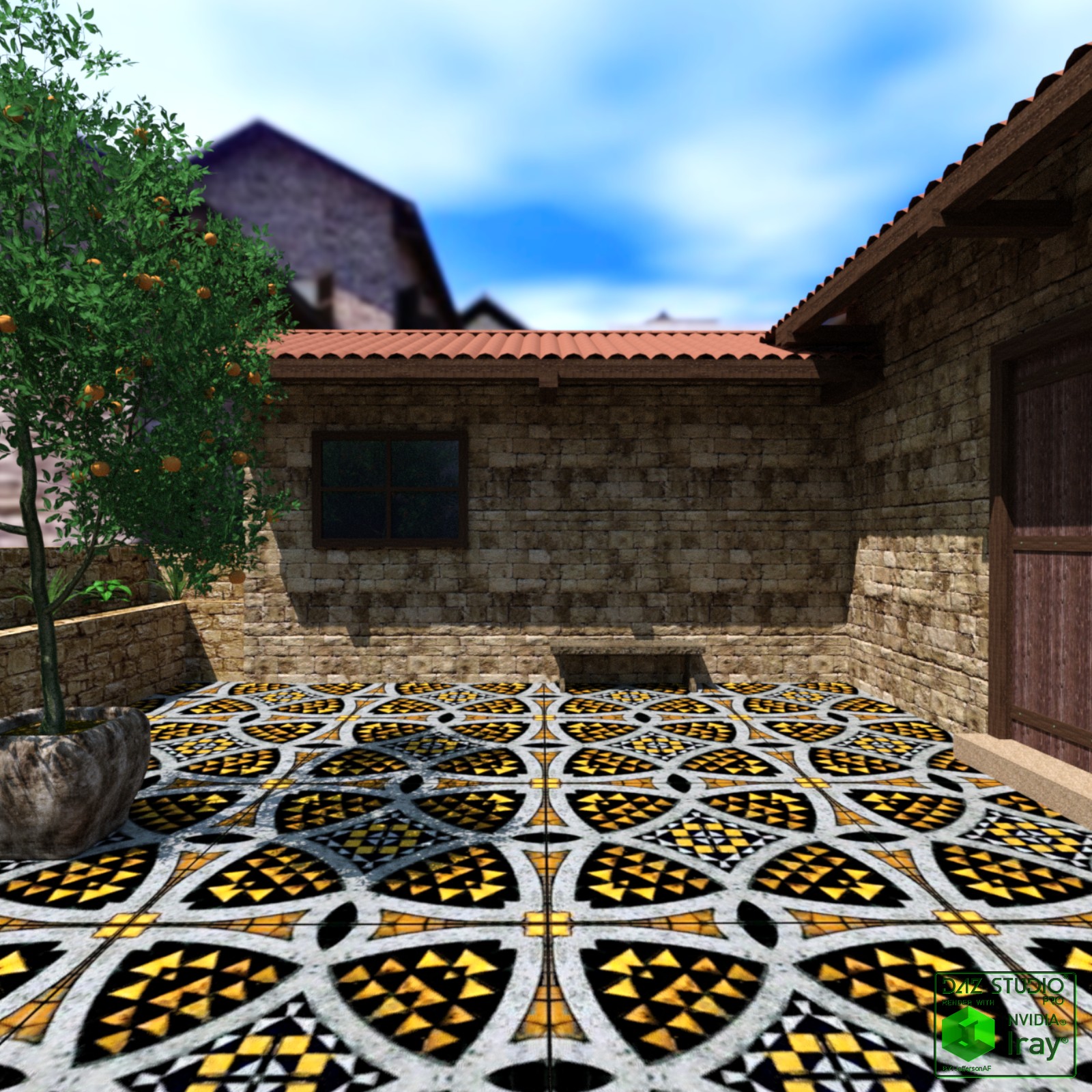 In the home garden DAZ by N/A