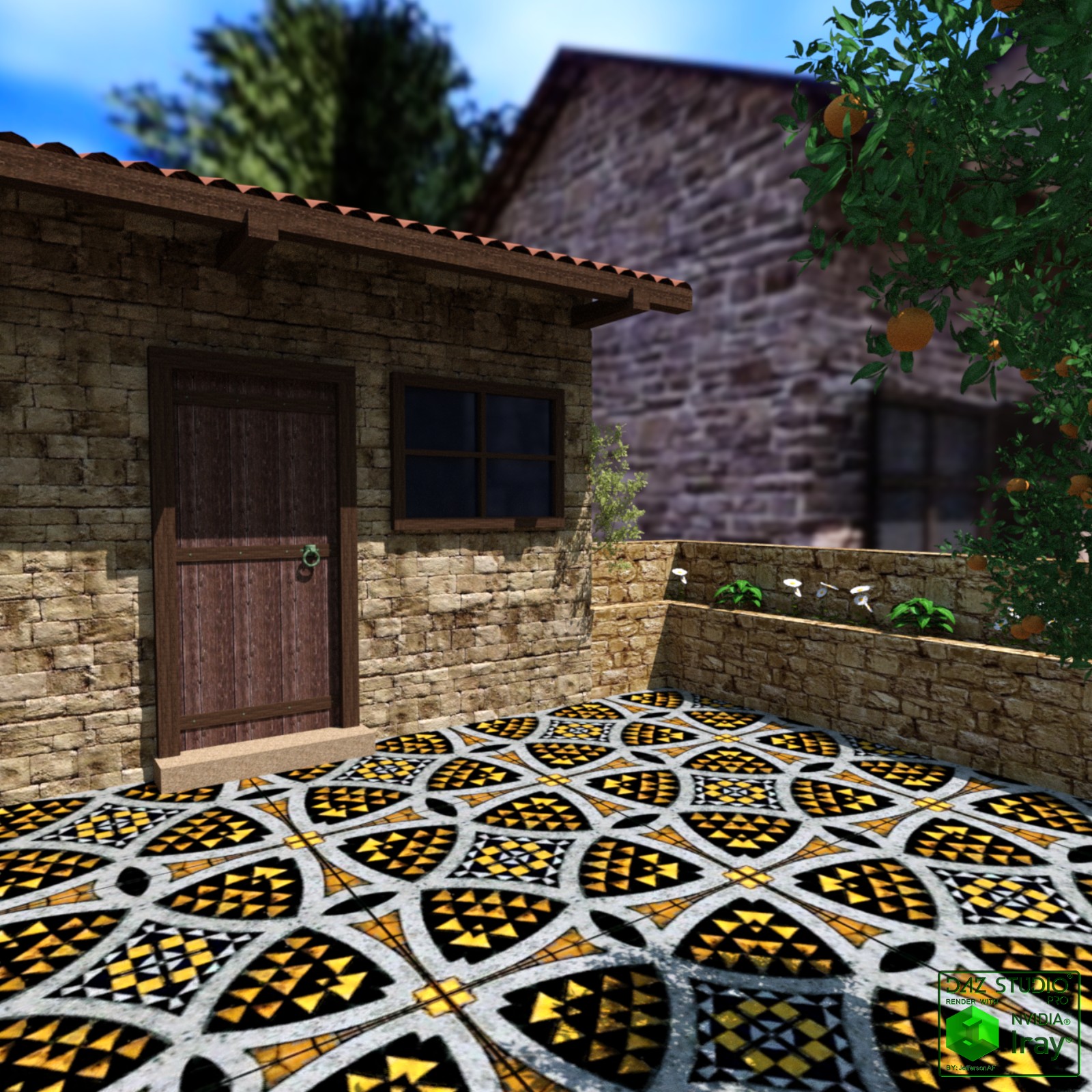 In the home garden DAZ by N/A