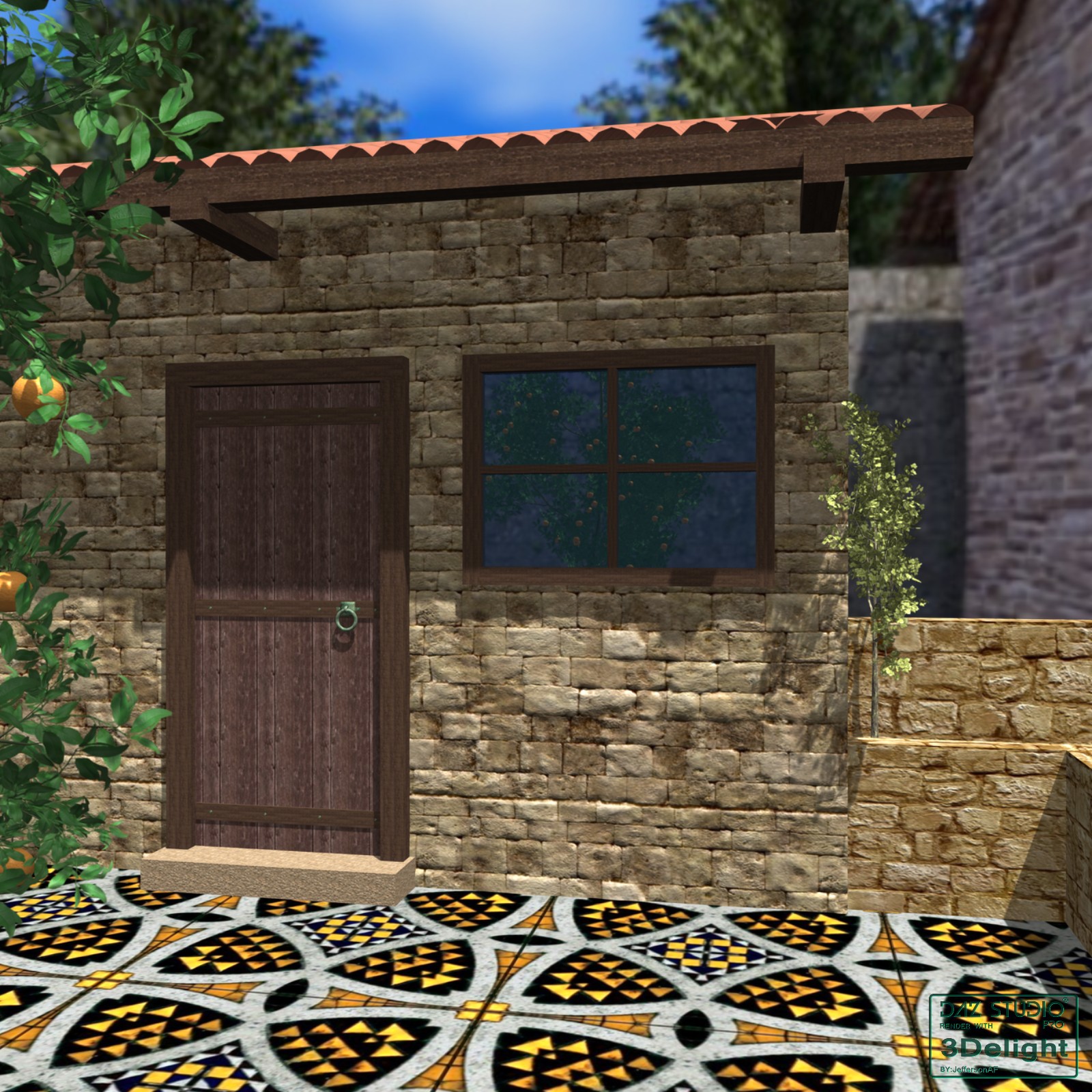 In the home garden DAZ by N/A