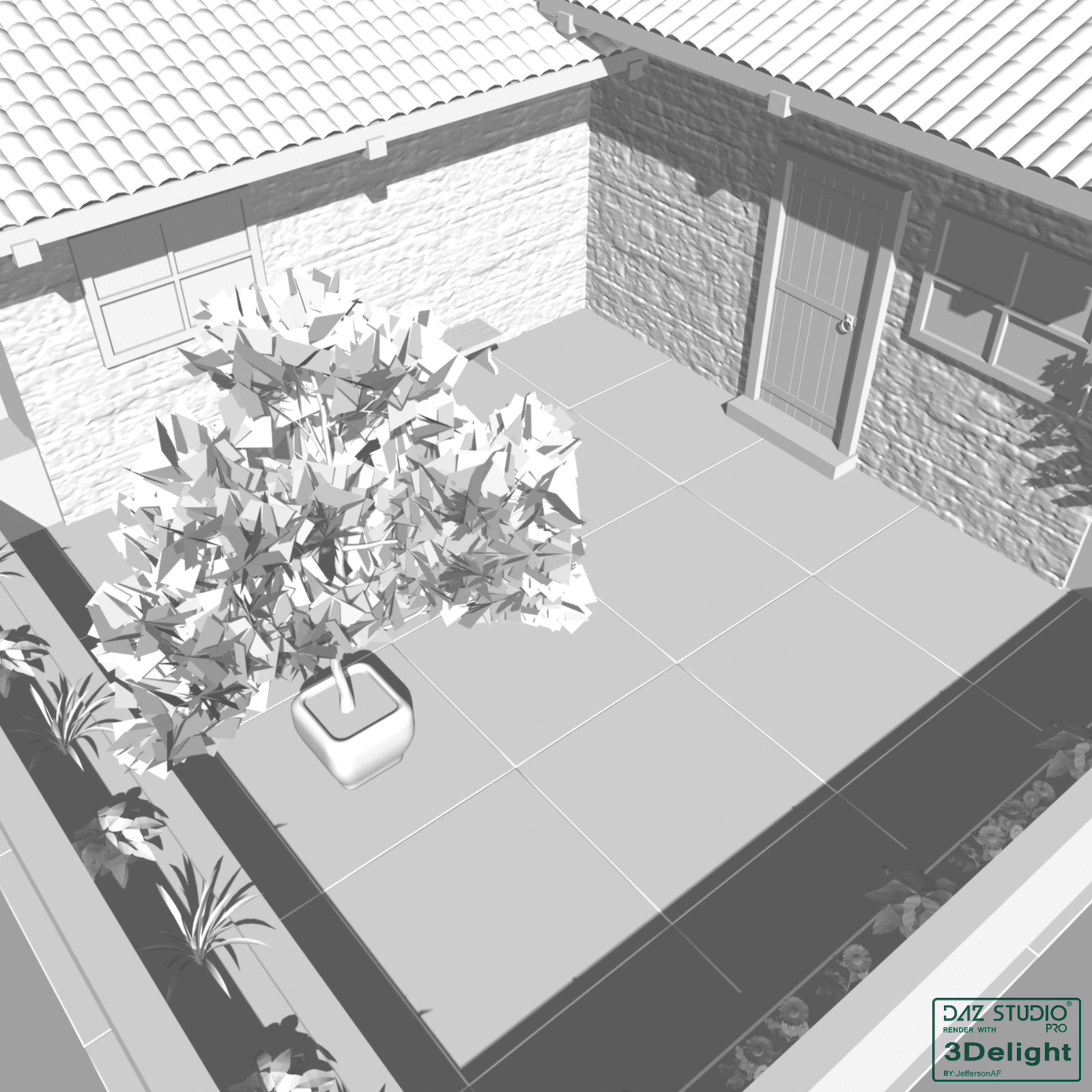 In the home garden DAZ by N/A