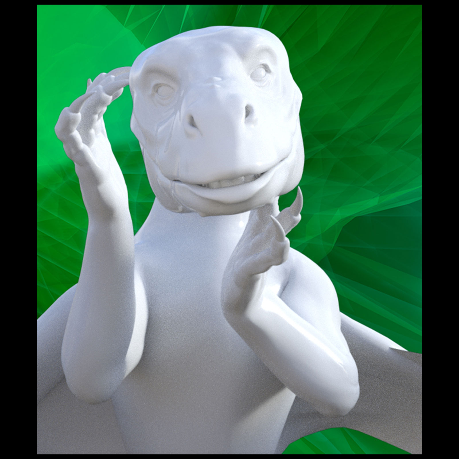 Chopped Head for DAZ Dragon 3 by N/A