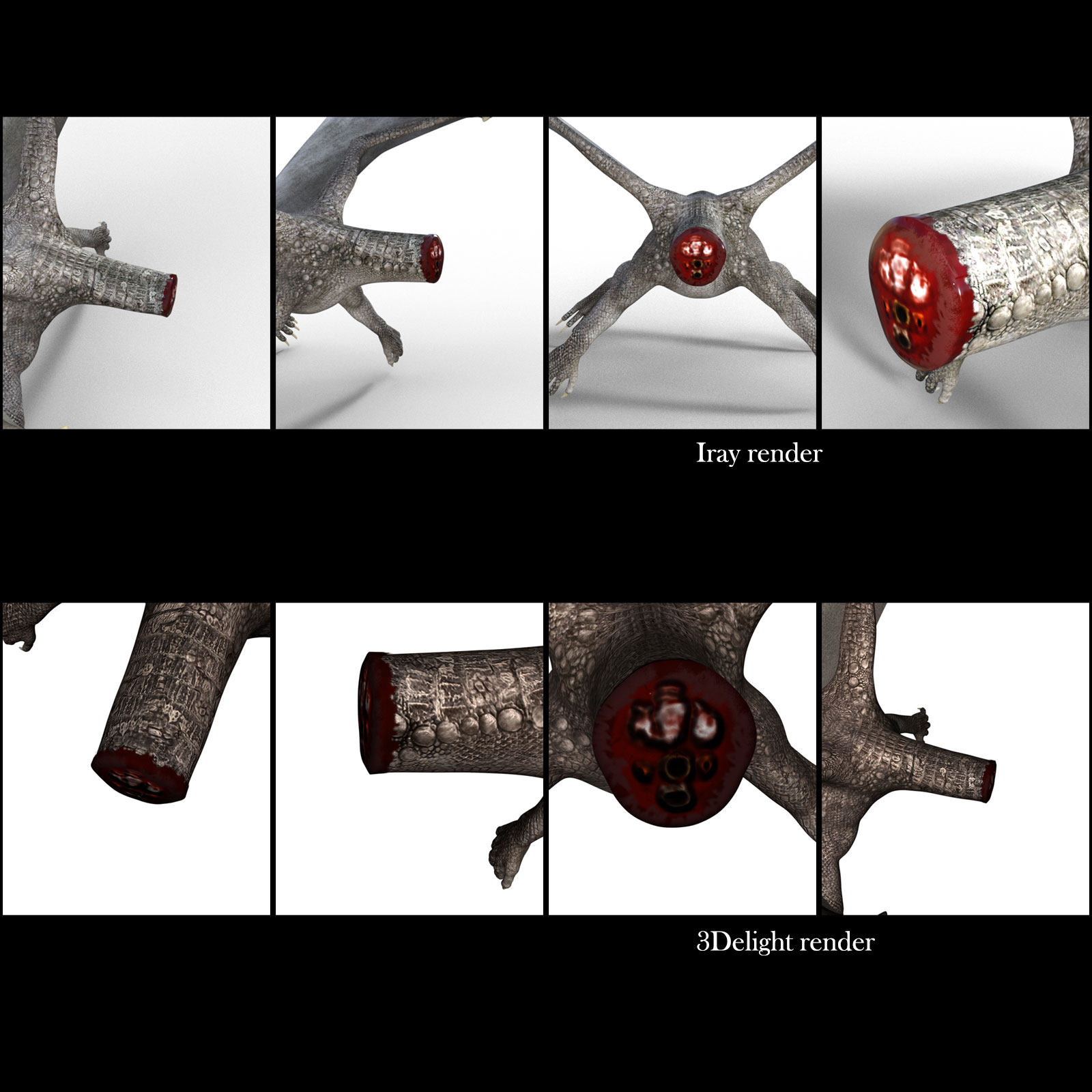 Chopped Head for DAZ Dragon 3 by N/A