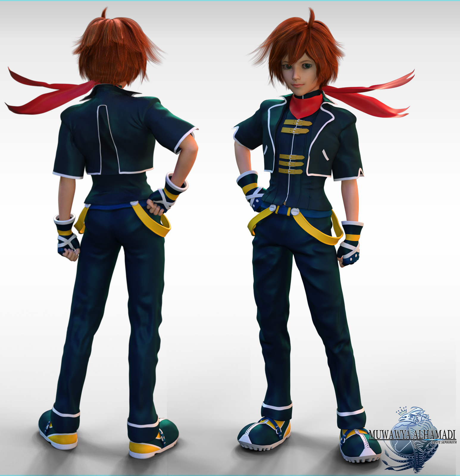 Fantasy-Anime-Outfit 3 _ Ayumu clothes_ for G3 by N/A