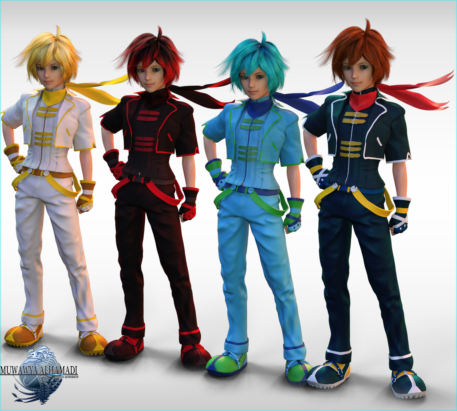 Fantasy-Anime-Outfit 3 _ Ayumu clothes_ for G3 by N/A