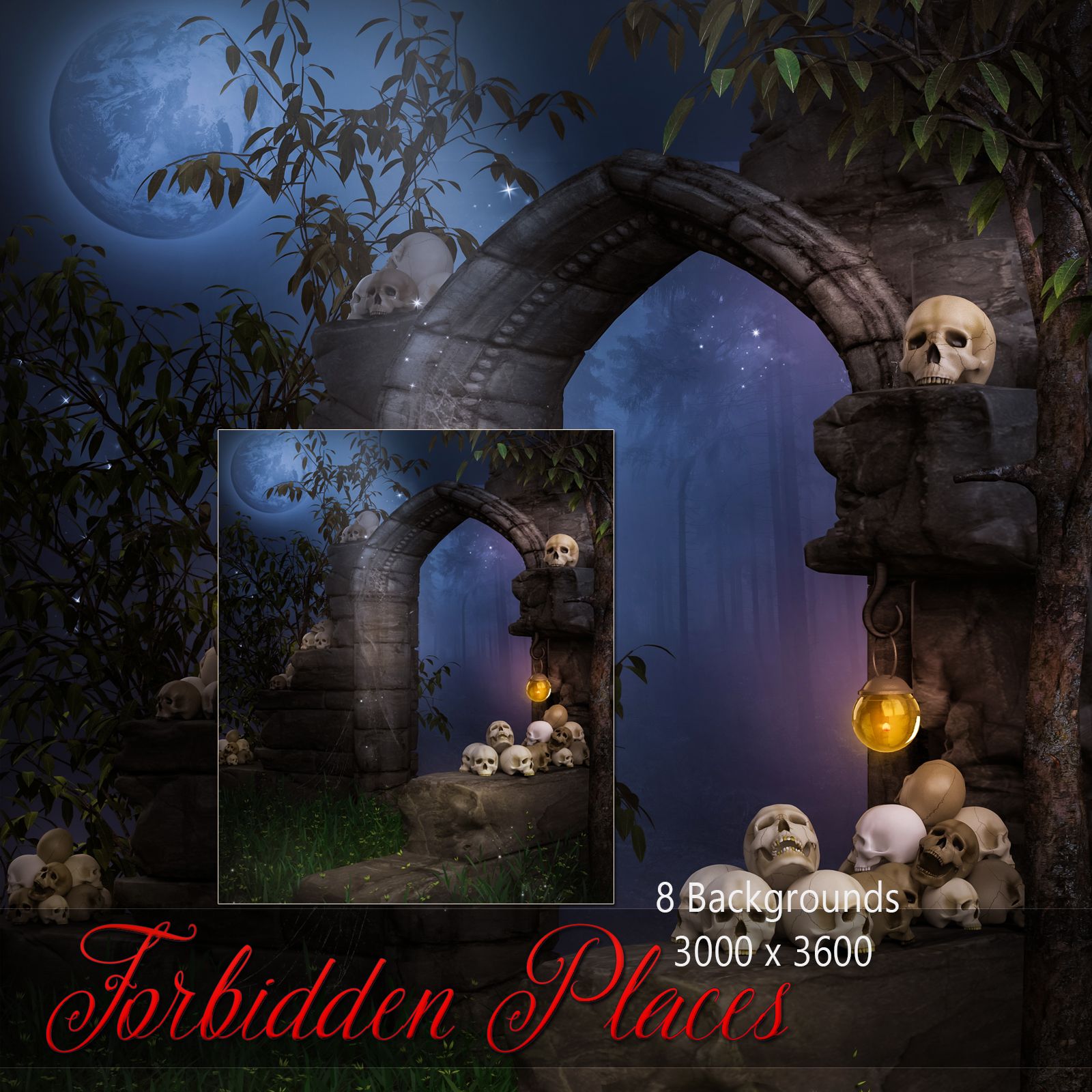 Forbidden Places Backgrounds by N/A