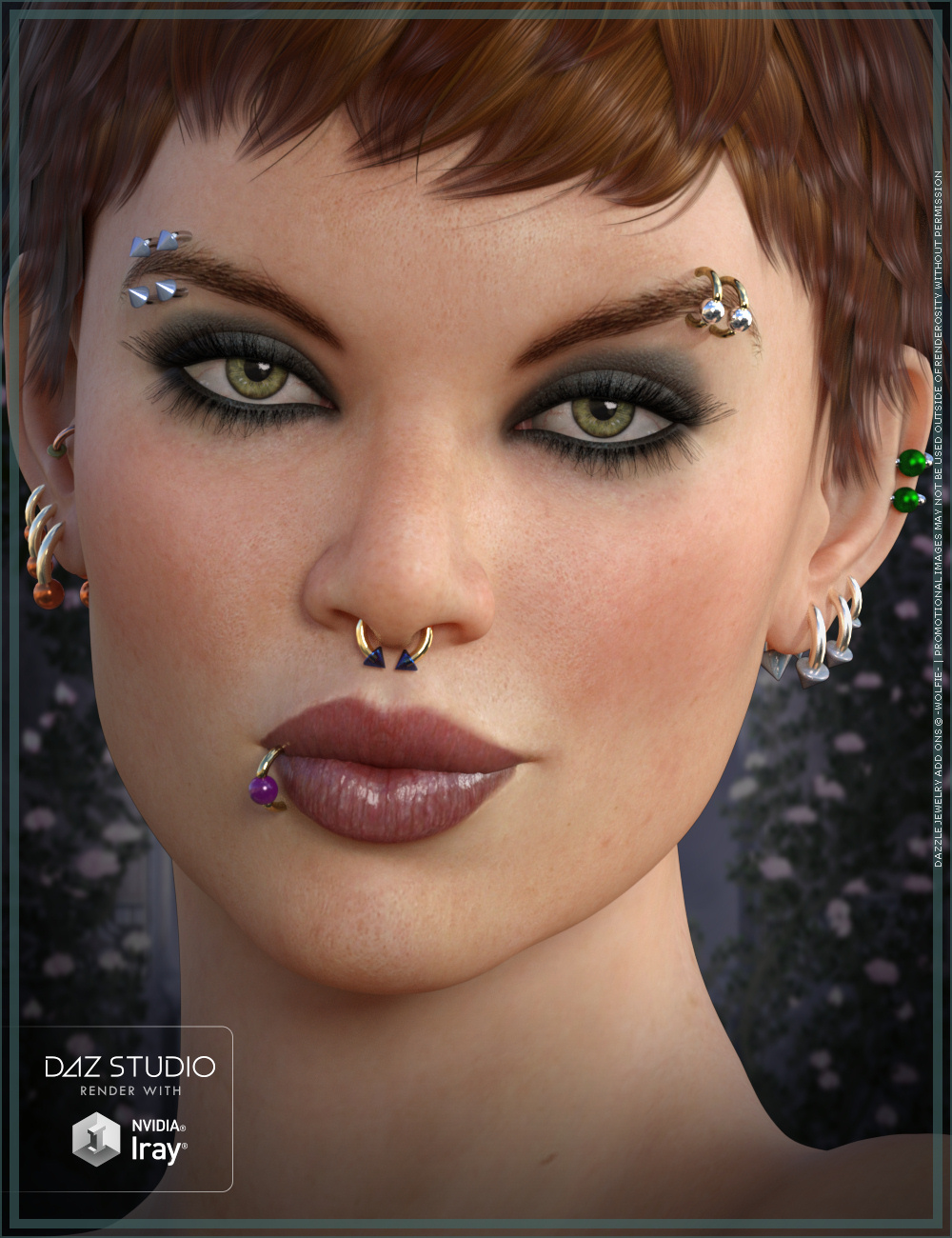 Dazzle for Piercings Base Pack DS by N/A