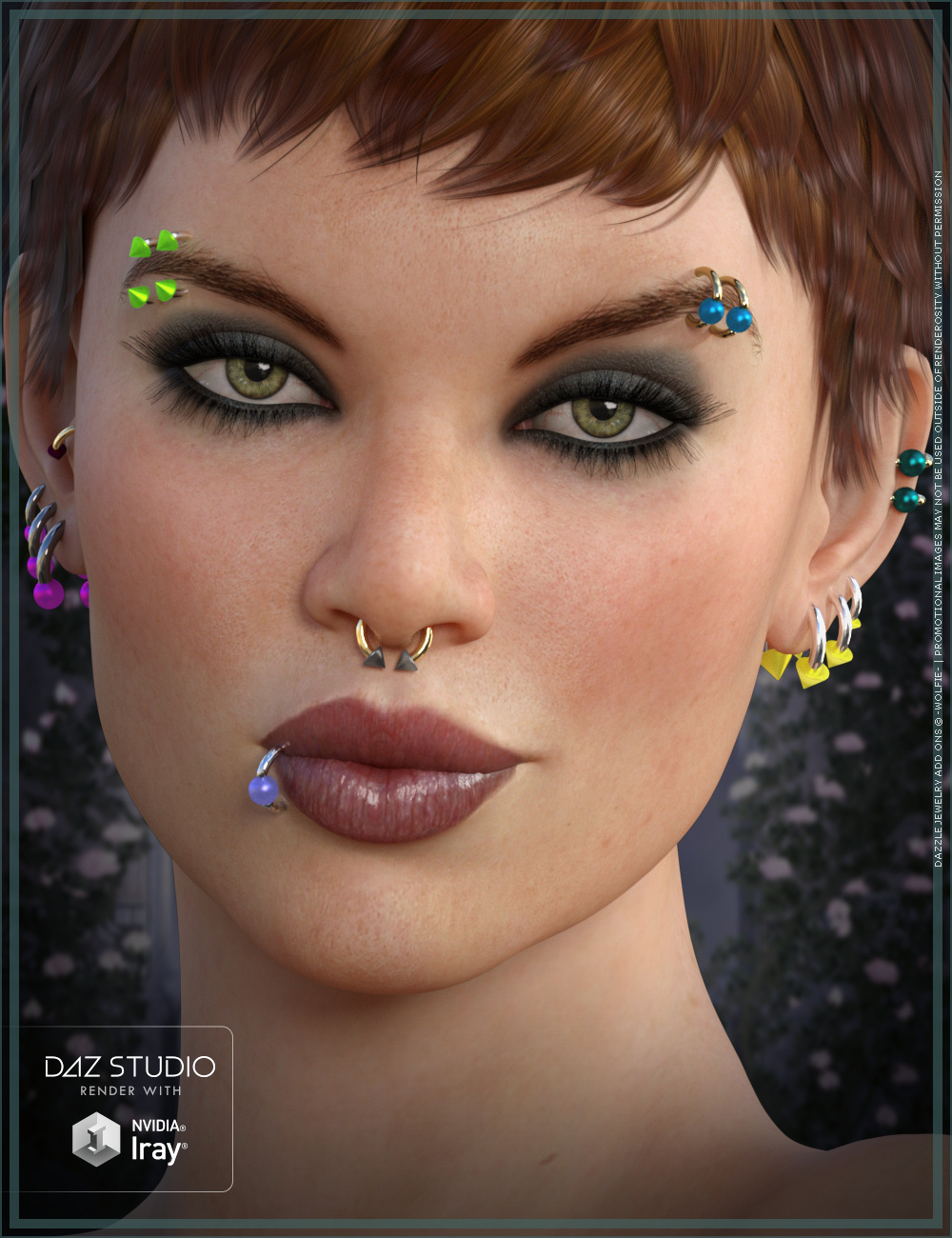 Dazzle for Piercings Base Pack DS by N/A