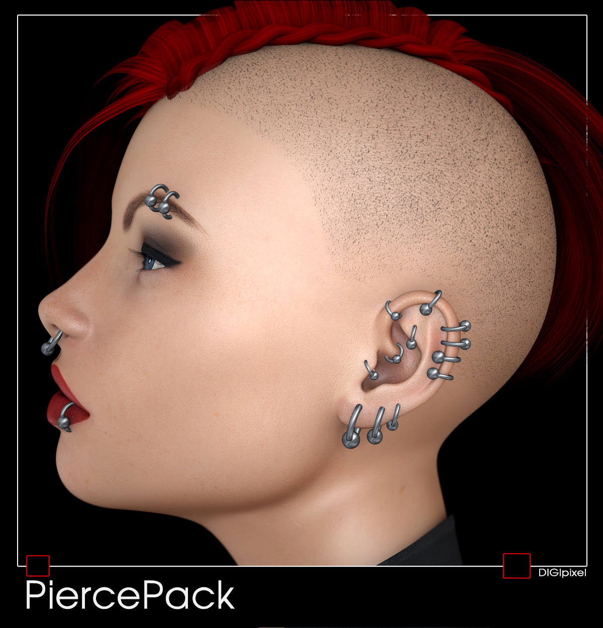 Piercings - Base Pack DS by N/A