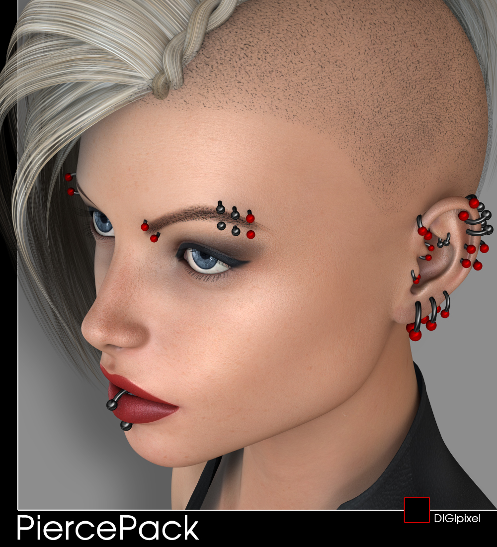 Piercings - Base Pack DS by N/A