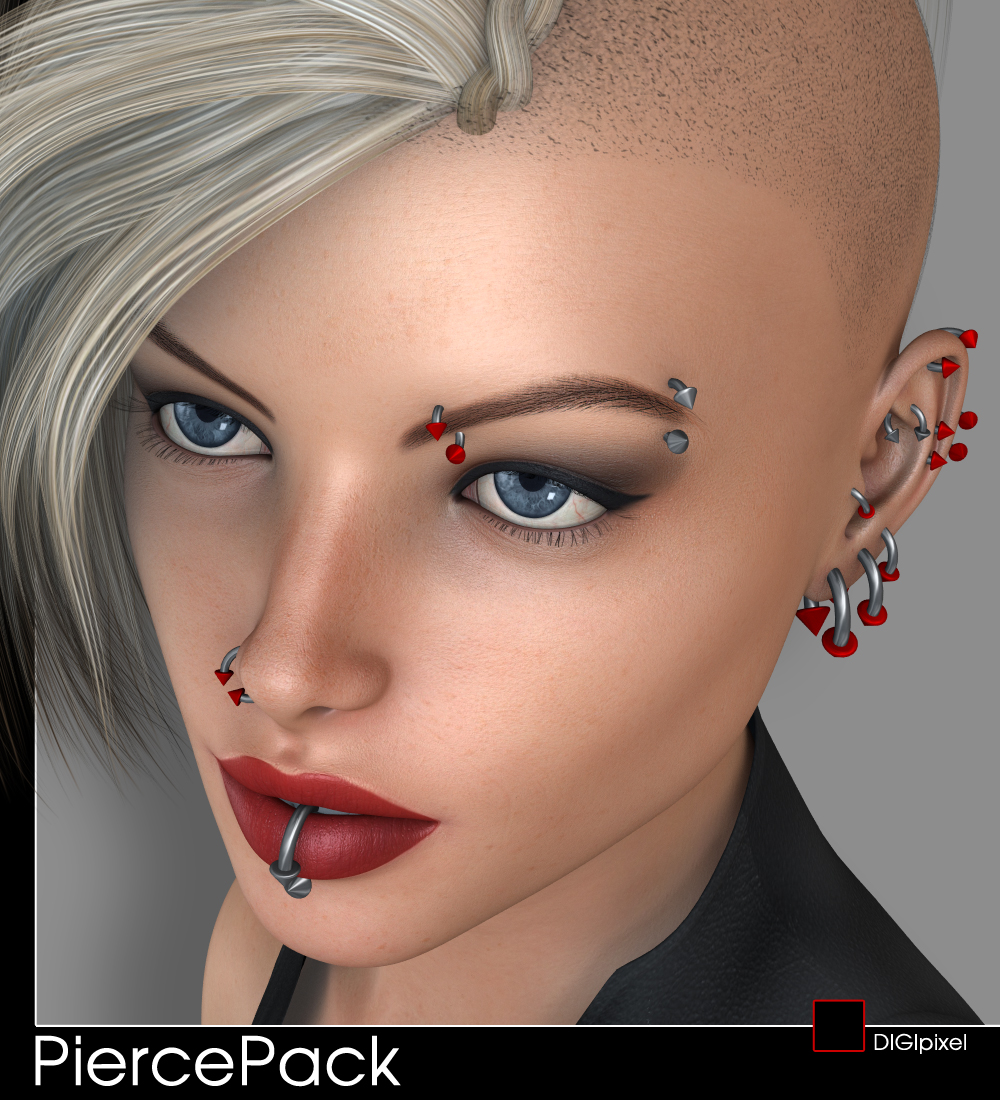 Piercings - Base Pack DS by N/A