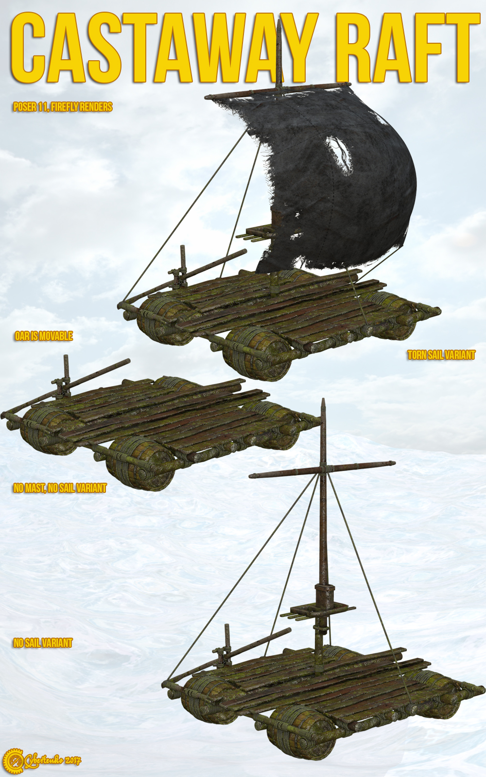 Castaway Raft by N/A