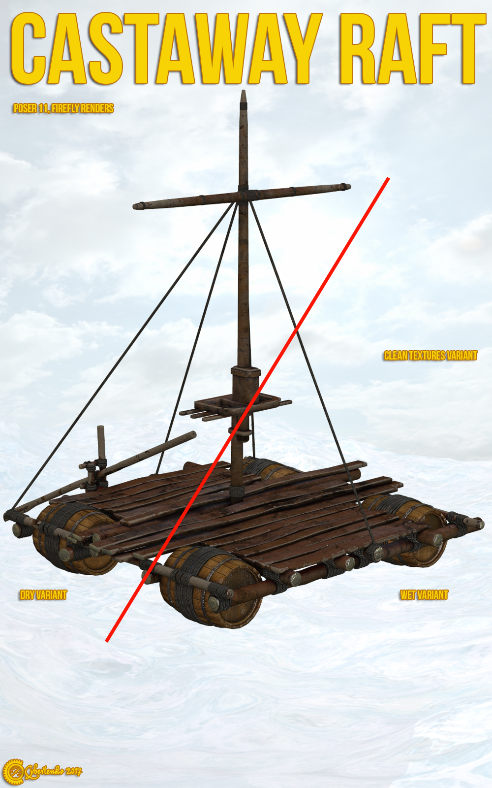 Castaway Raft by N/A