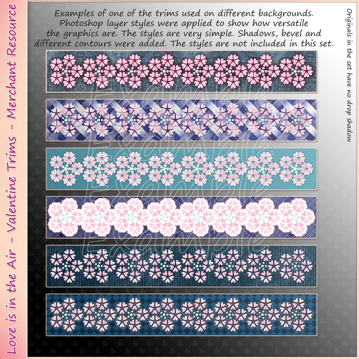 Love is in the Air - Valentine Trims - Merchant Resource by N/A