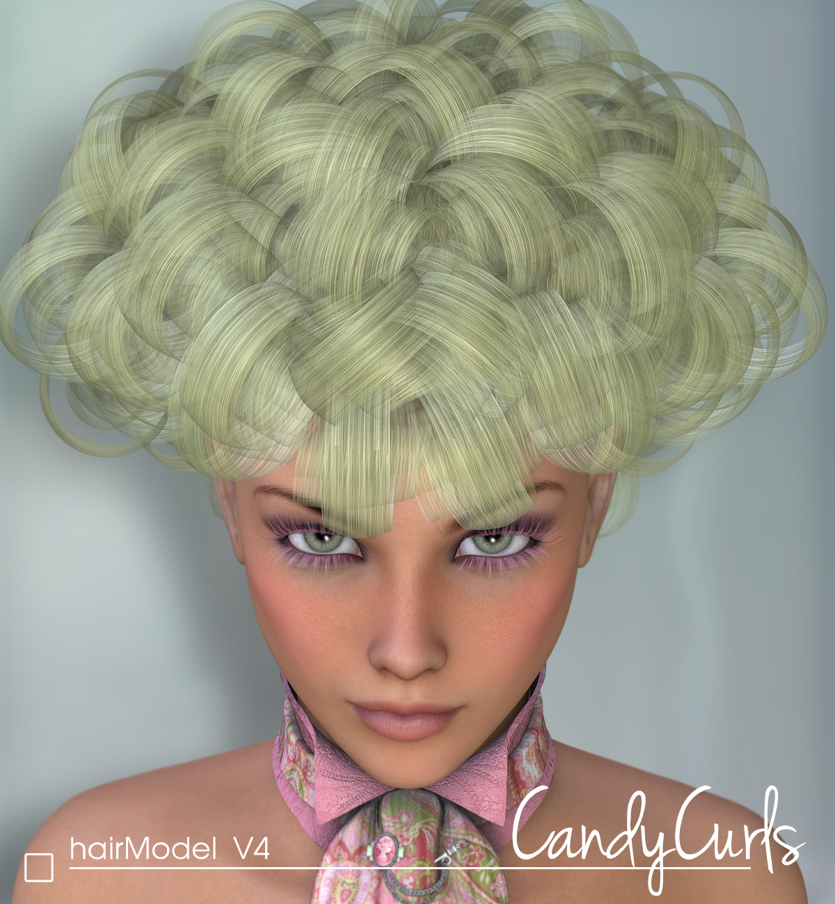Candy Curls - Hair V4 by N/A
