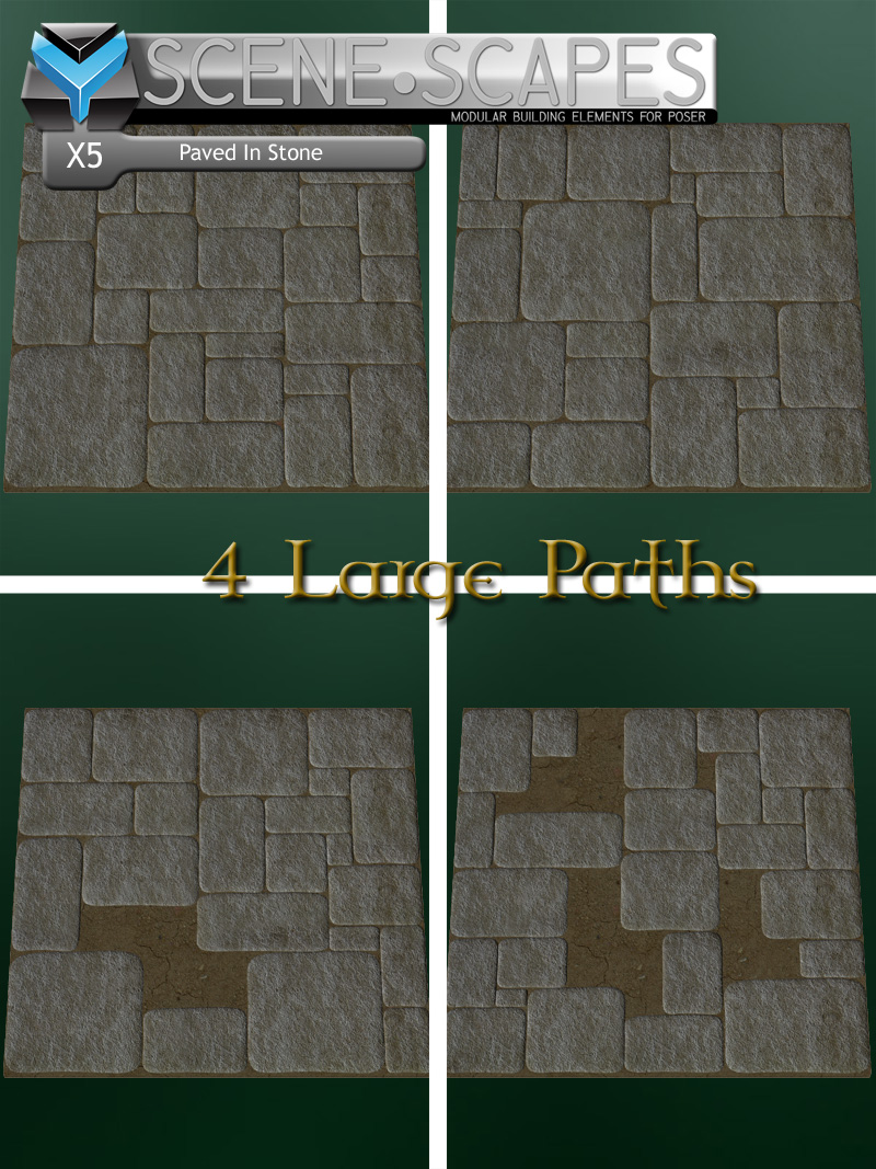 SceneScapes X5 - Paved In Stone by N/A