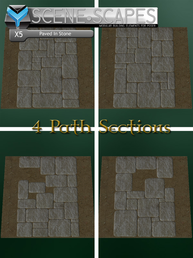 SceneScapes X5 - Paved In Stone by N/A