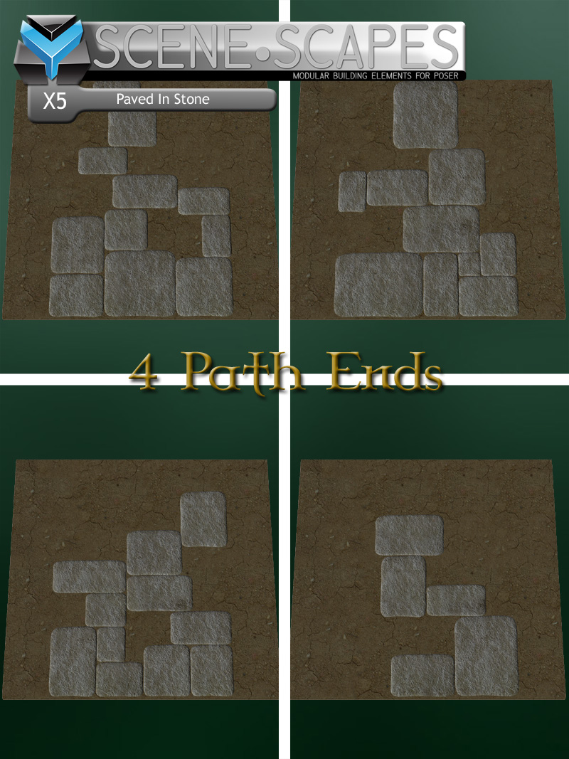 SceneScapes X5 - Paved In Stone by N/A