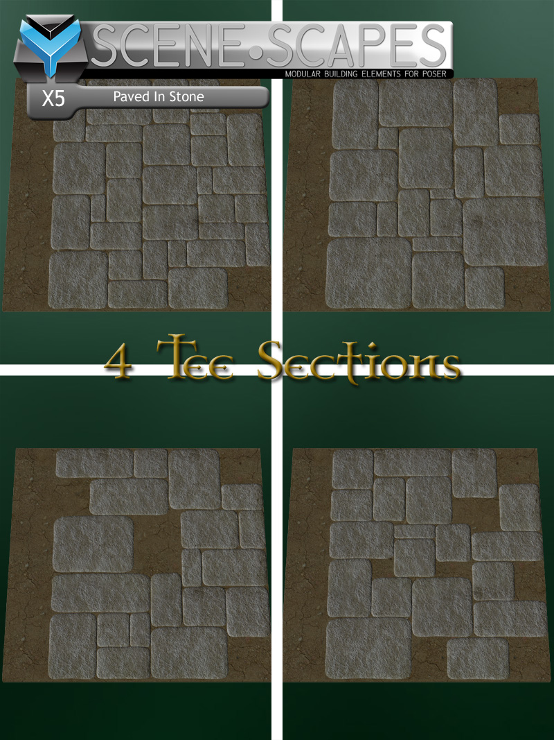 SceneScapes X5 - Paved In Stone by N/A