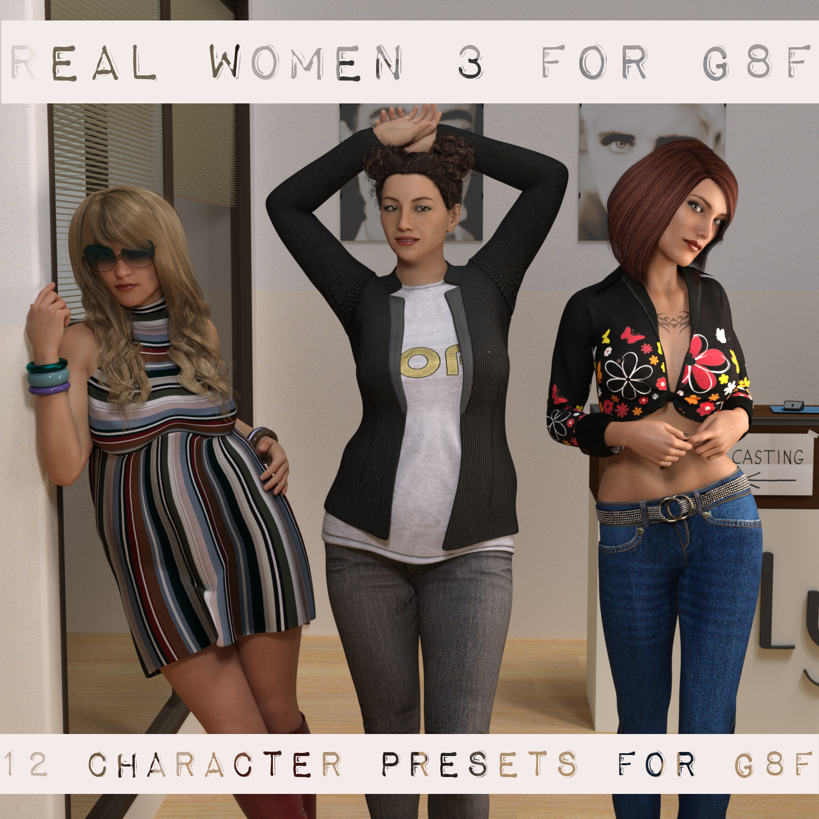 Real Women 3 for G8F by N/A
