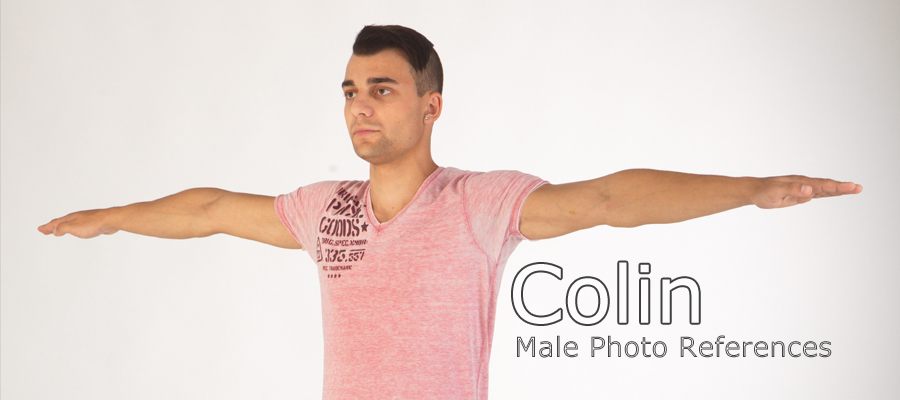 Colin, Male Full Figure Photo References by N/A