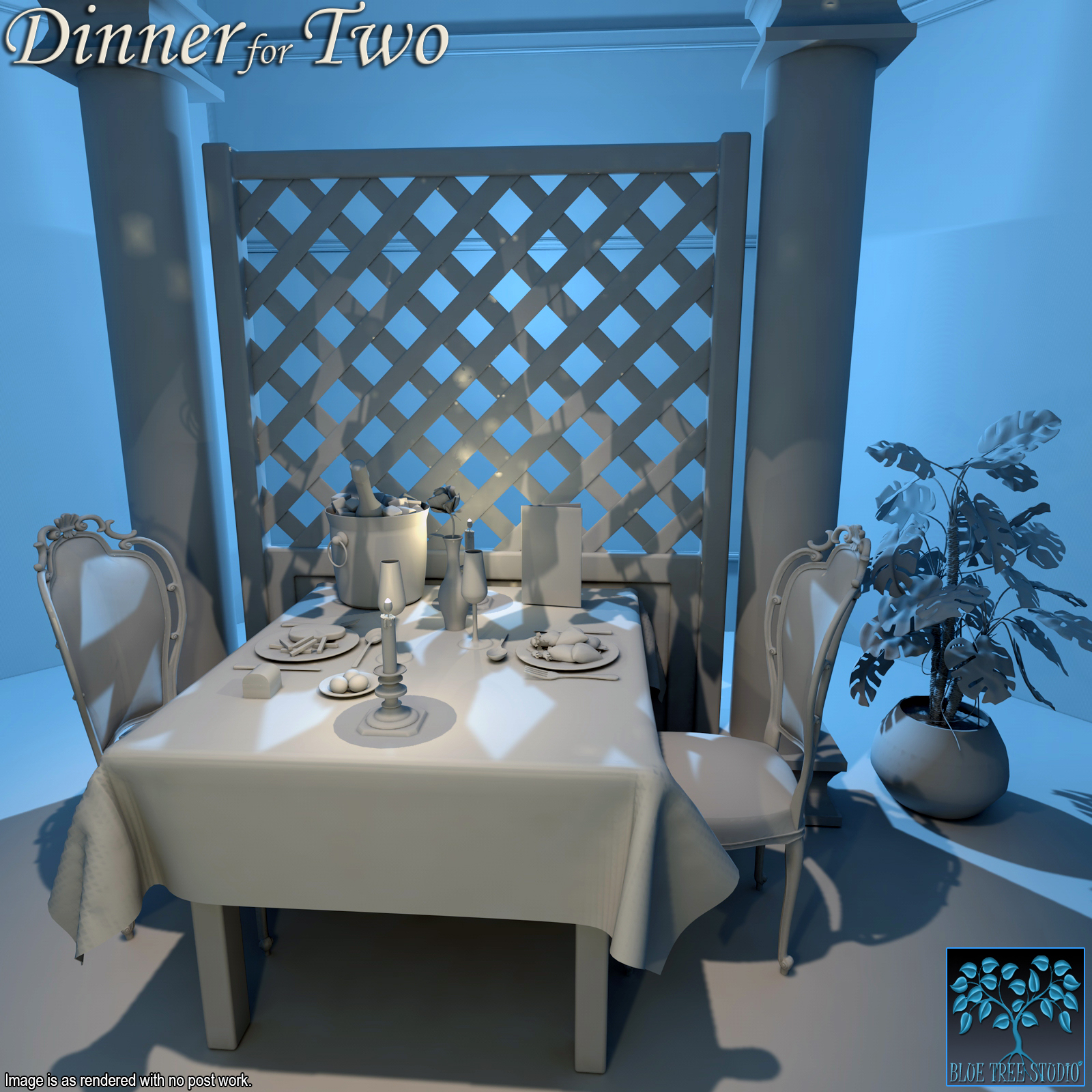 Dinner for Two for Poser by N/A