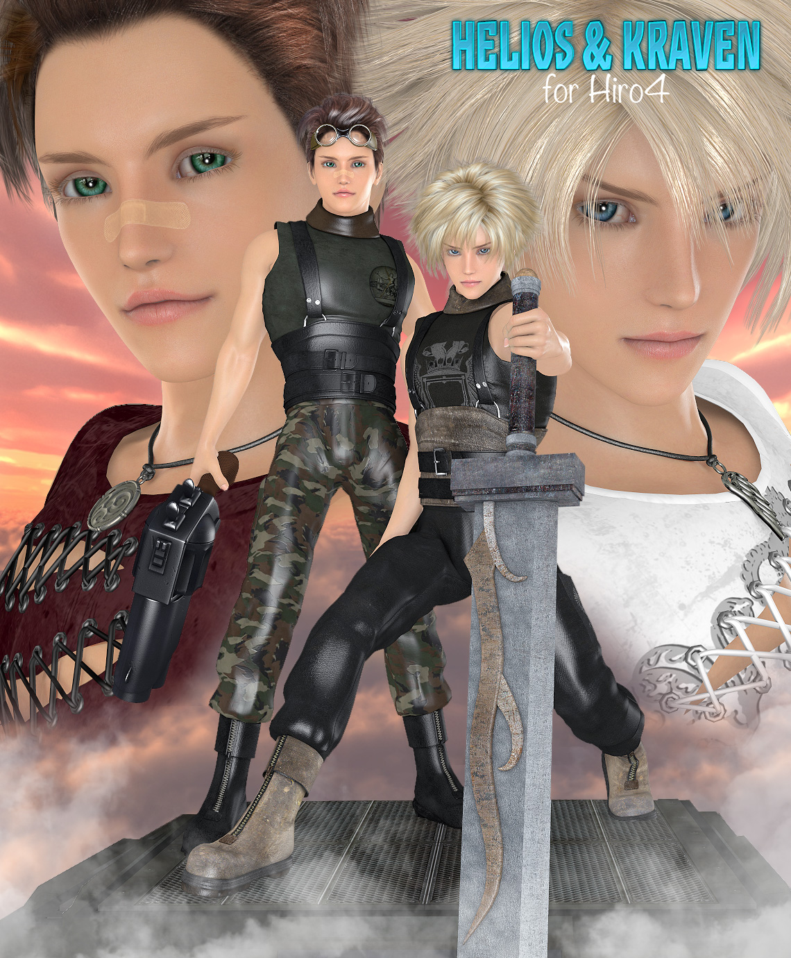 Helios and Kraven for Hiro4 by N/A