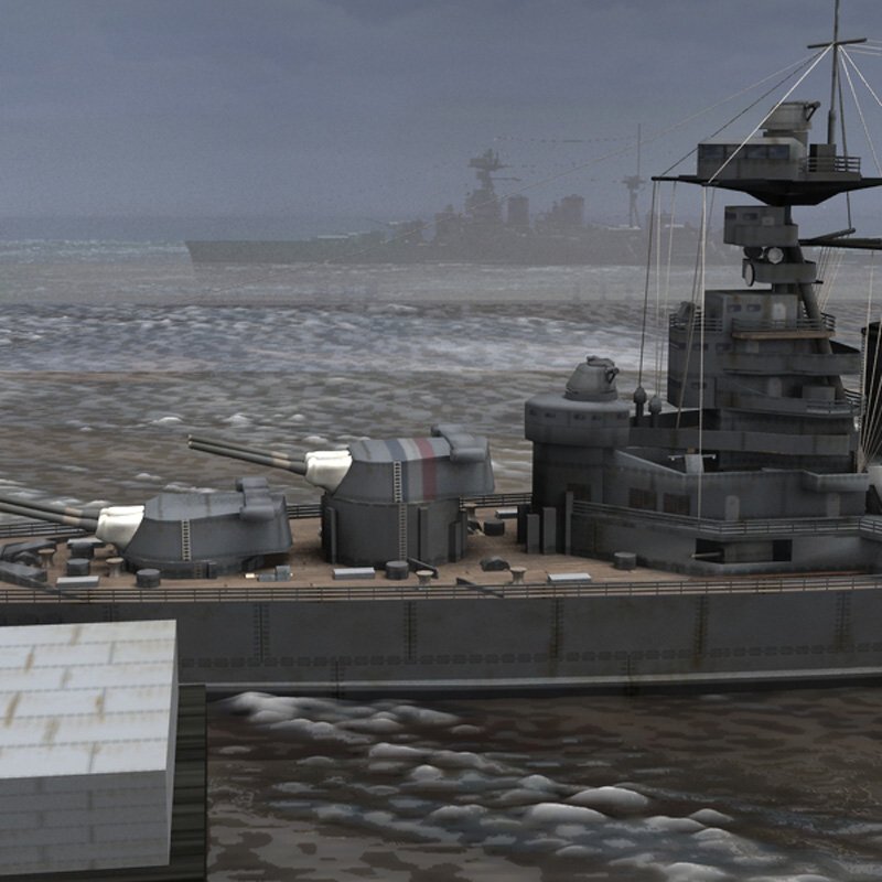 HMS Hood (for Poser) by N/A