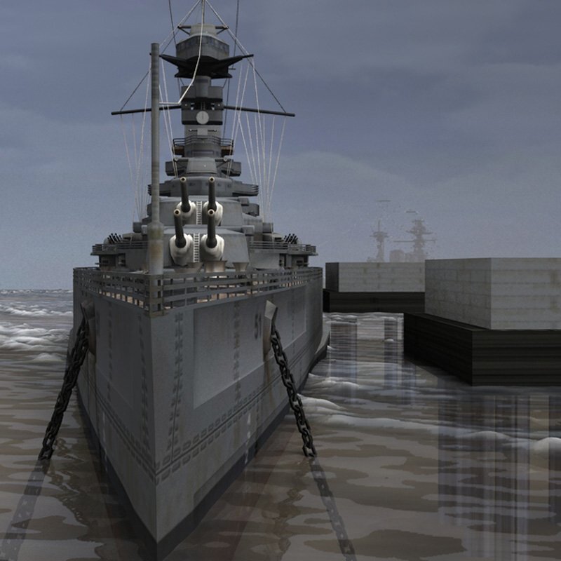HMS Hood (for Poser) by N/A