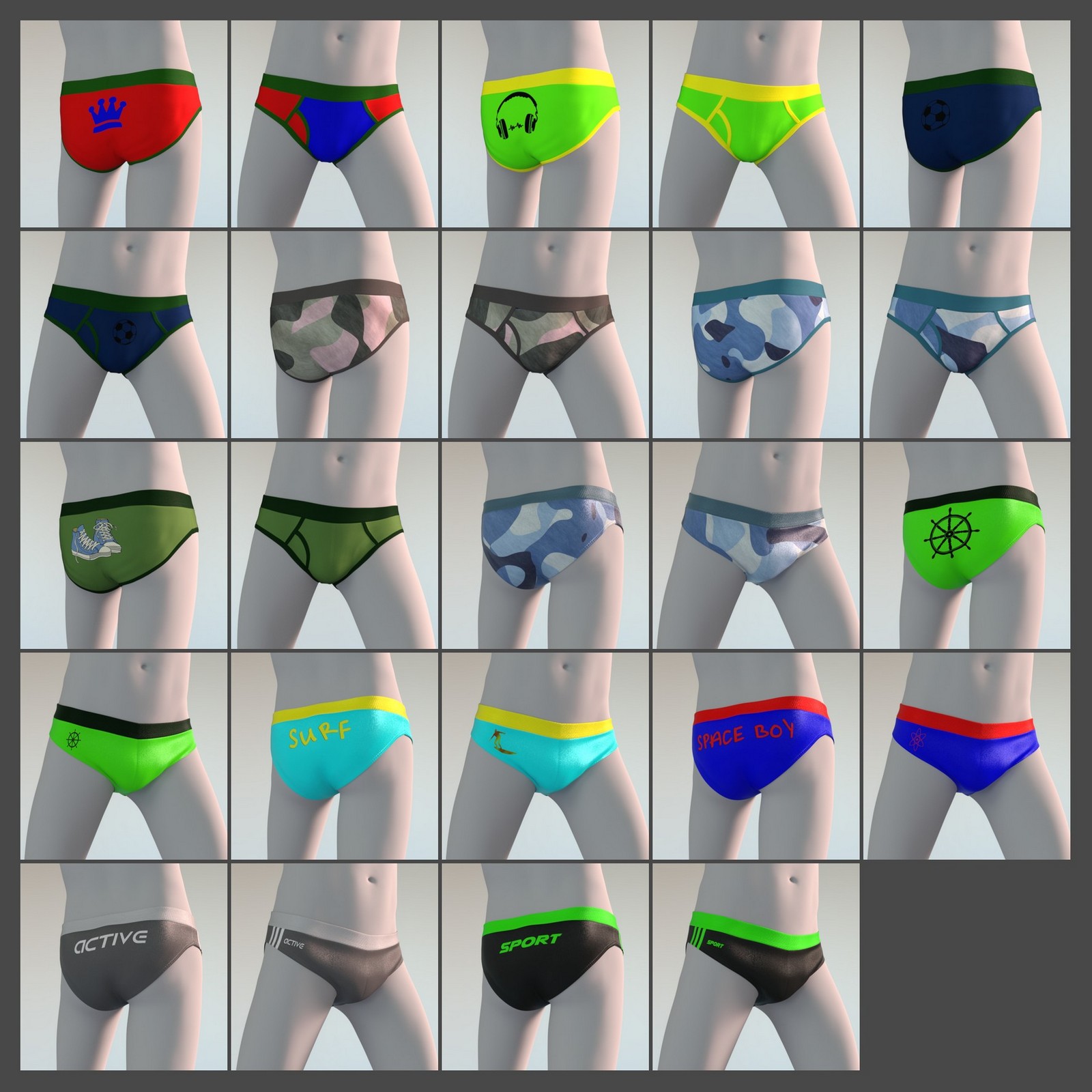 Youth Style for OOT Intimates for Genesis 8 Males by N/A