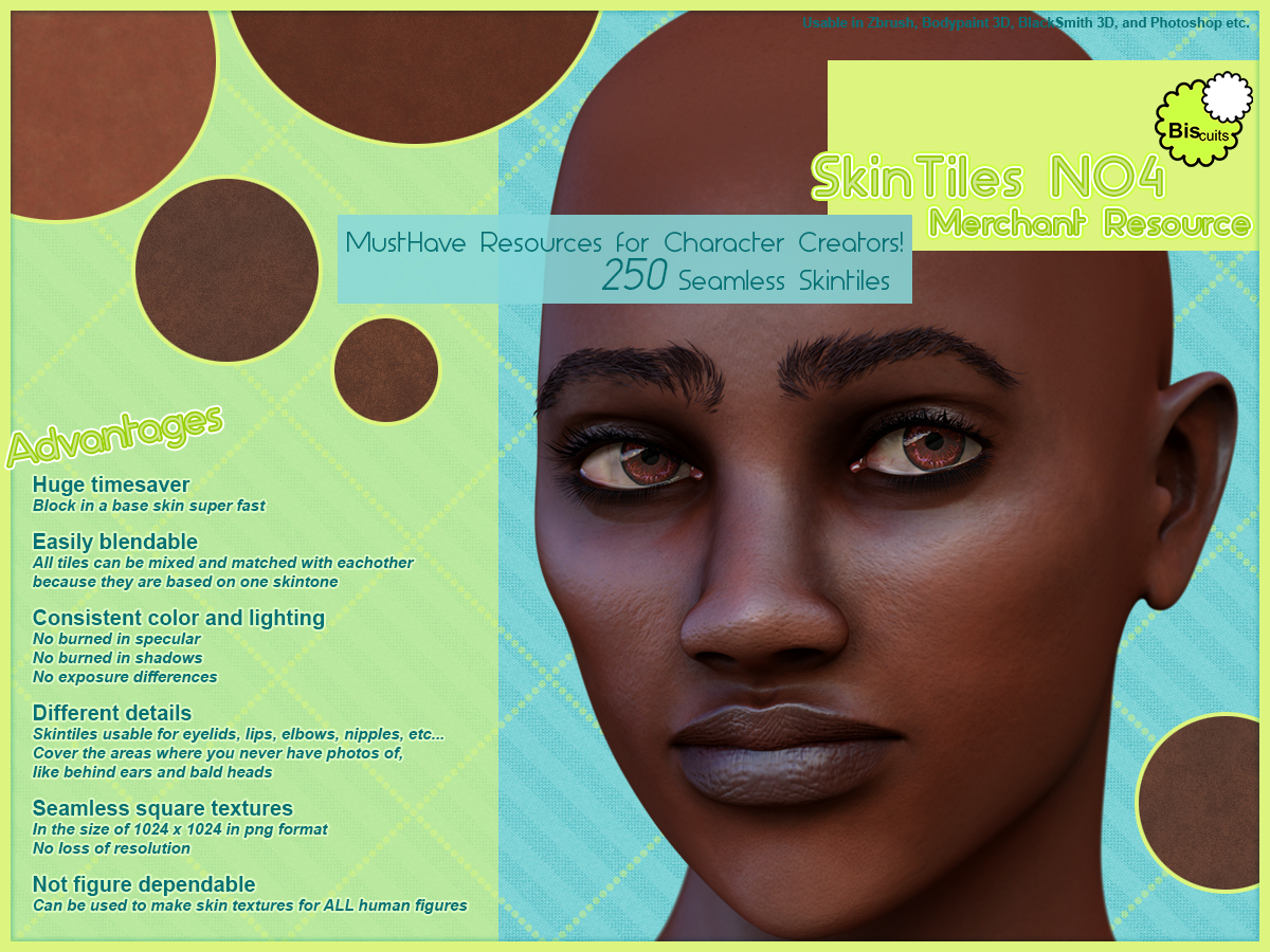 Biscuits SkinTiles NO4 Merchant Resource by N/A