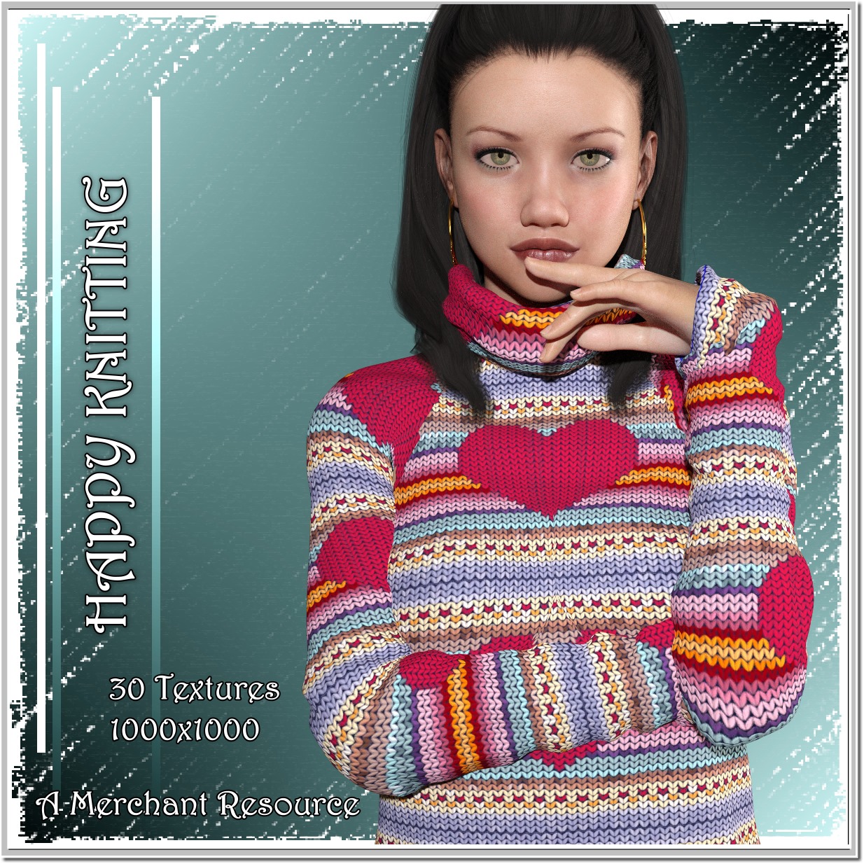 Happy Knitting -30 seamless Textures MR by N/A