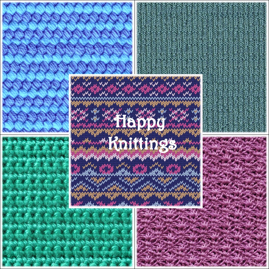 Happy Knitting -30 seamless Textures MR by N/A