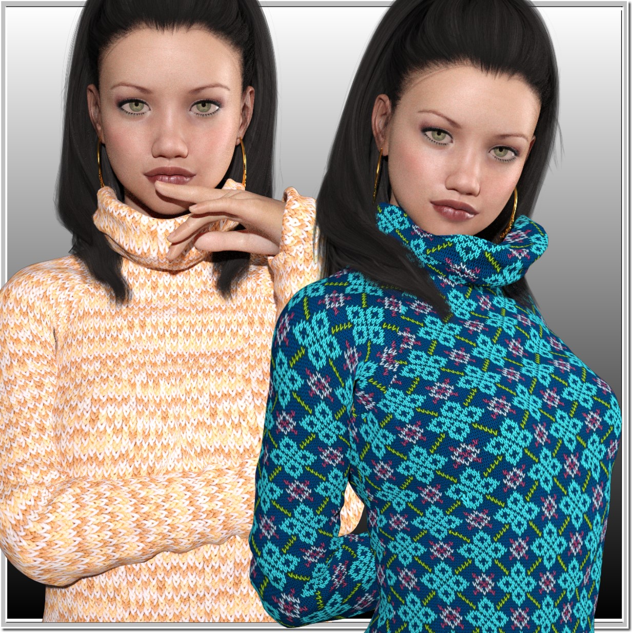 Happy Knitting -30 seamless Textures MR by N/A
